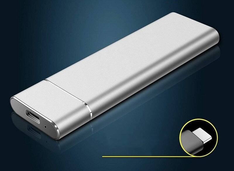 Compact External SSD – High-Capacity Storage with USB 3.1 for Fast Performance