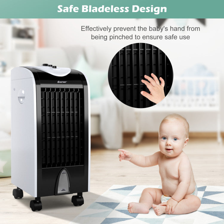 3-in-1 Portable Evaporative Air Cooler with Filter Knob for Indoor 7
