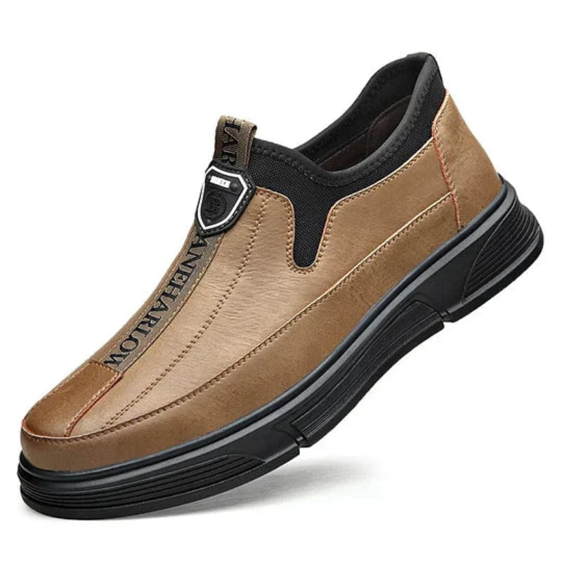 Variant image for Herren Sneaker Schwarz Größe 42 Leder Stilvolle Geschäftsschuhe für Komfort-10