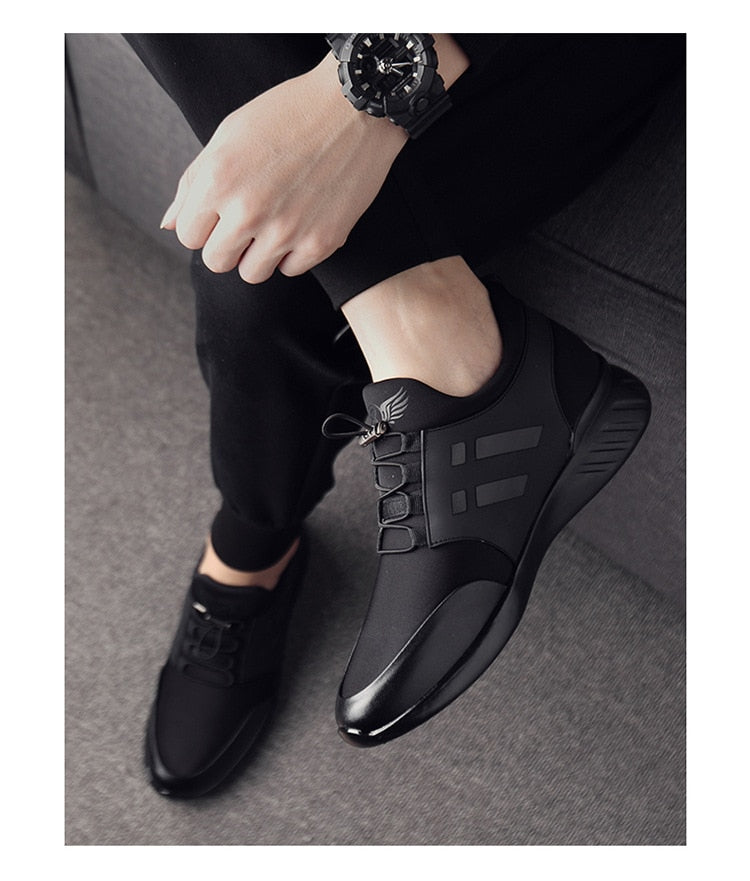Herren Schuhe Schwarz Größe 42 Leder Orthopädisch Komfortabel-4