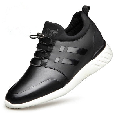 Herren Schuhe Schwarz Größe 42 Leder Orthopädisch Komfortabel-6