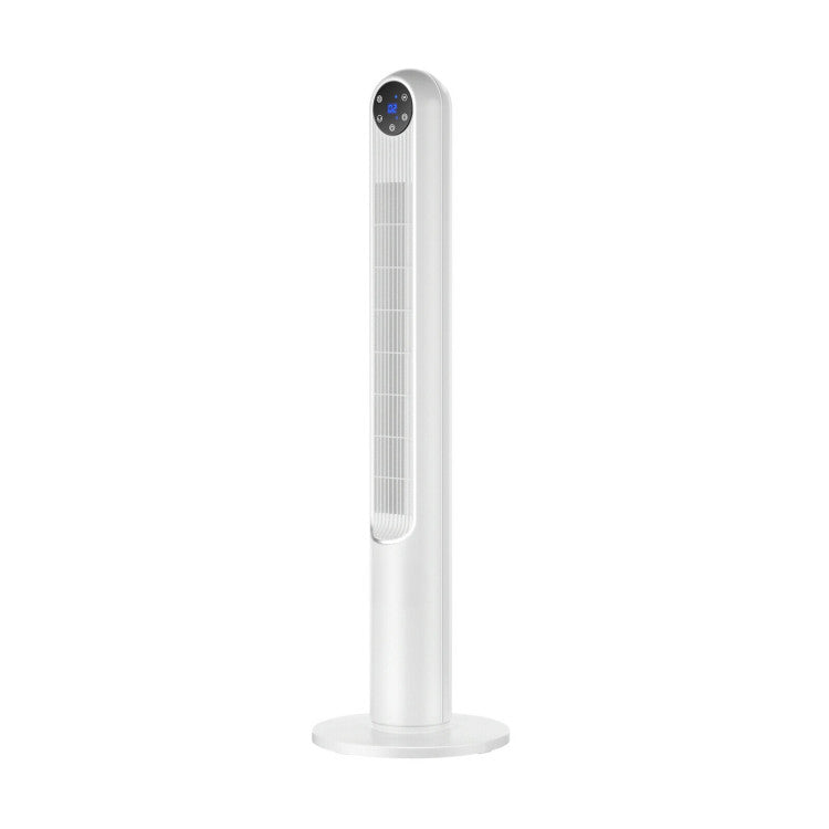 42 Inch 80 Degree Tower Fan with Smart Display Panel and Remote Control 0