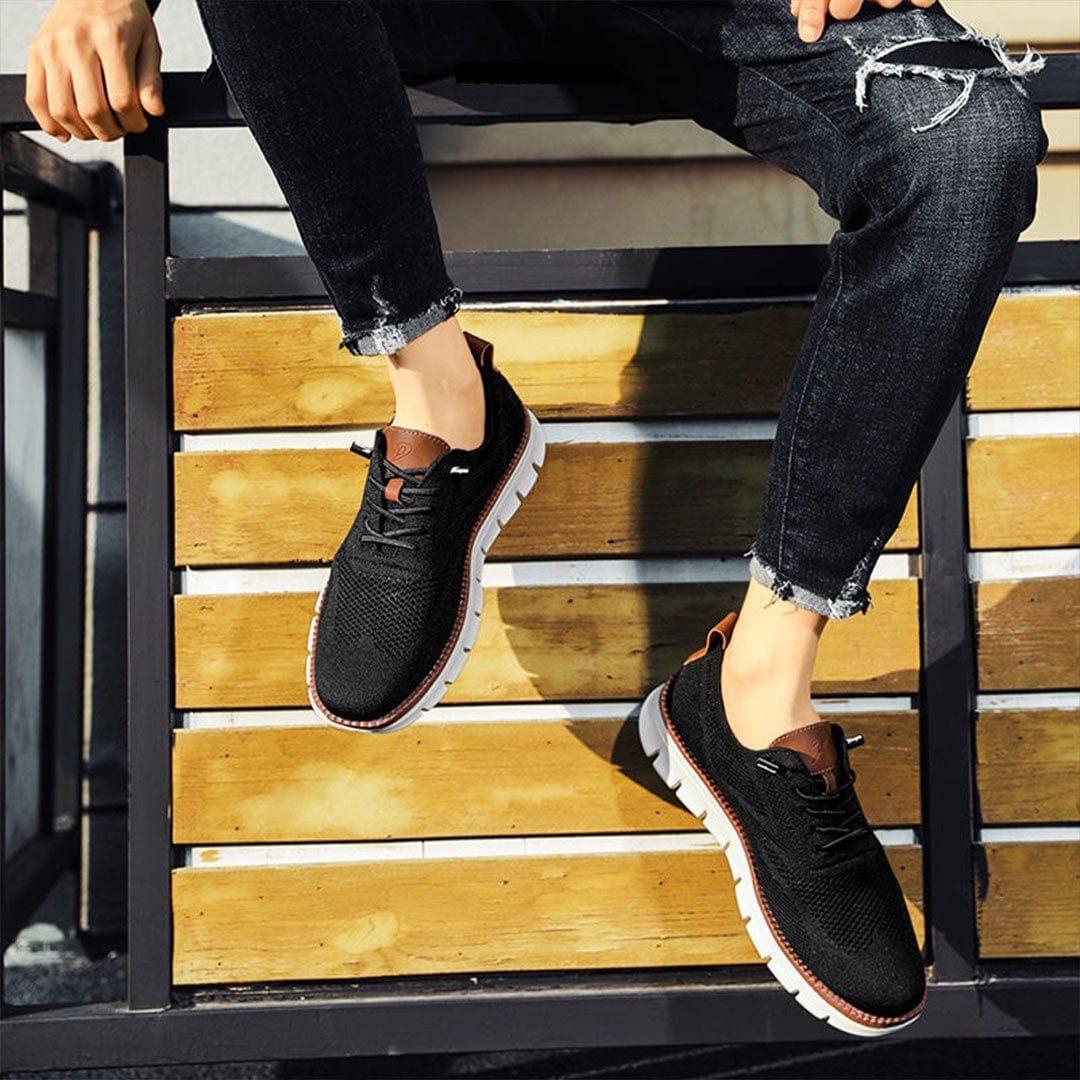 Herren Schuhe Grün Größe 42 Atmungsaktiv Leder-5