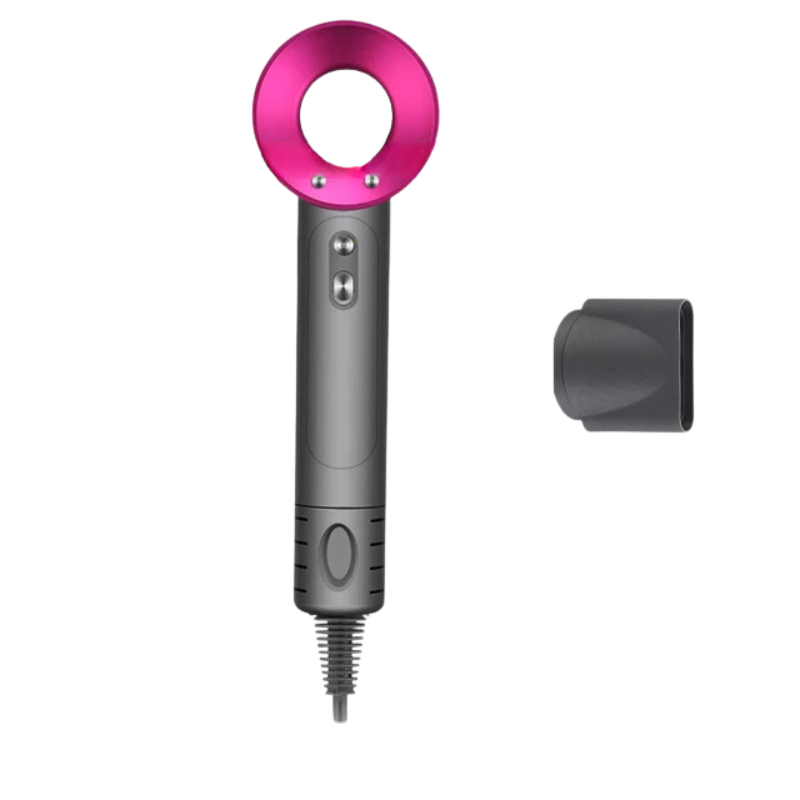 Ion styling device with bladeless design – Lightweight hair dryer for salon quality
