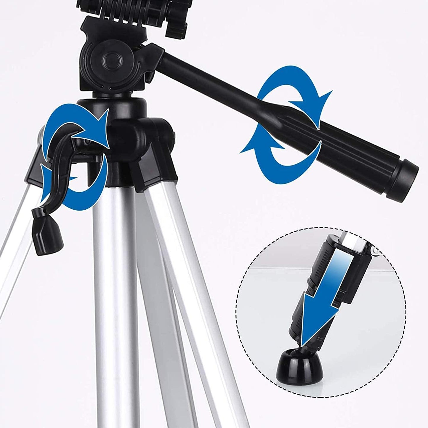 70mm 67x Magnification Telescope With Adjustable Tripod 5