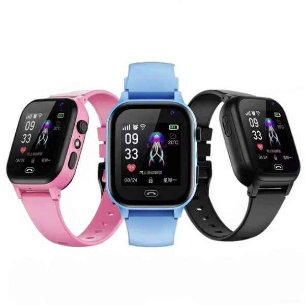 Orologio intelligente GPS per bambini – Videochiamata, fotocamera, tracker di attività e impermeabile IP67 con funzione SOS