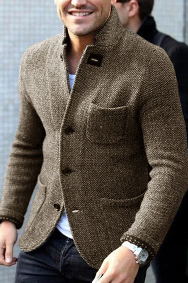Variant image for Eleganter Herren Sakko - Klassischer Button-Down-Blazer mit Bequemer Passform-13