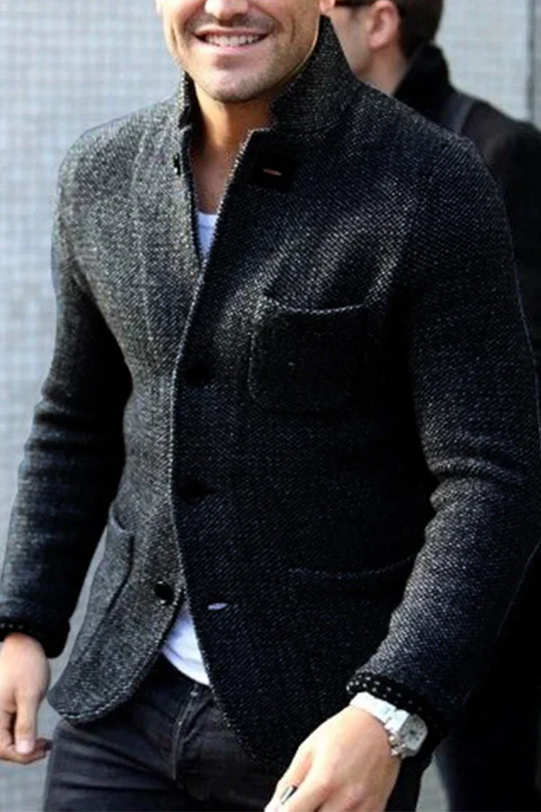 Variant image for Eleganter Herren Sakko - Klassischer Button-Down-Blazer mit Bequemer Passform-7