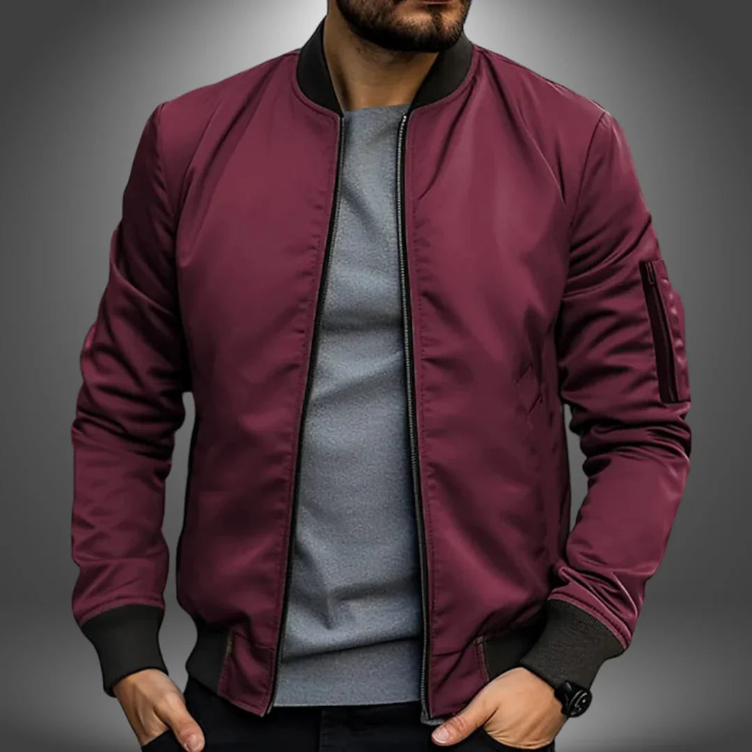 Abram | Stylische leichte Bomberjacke für Herren 4