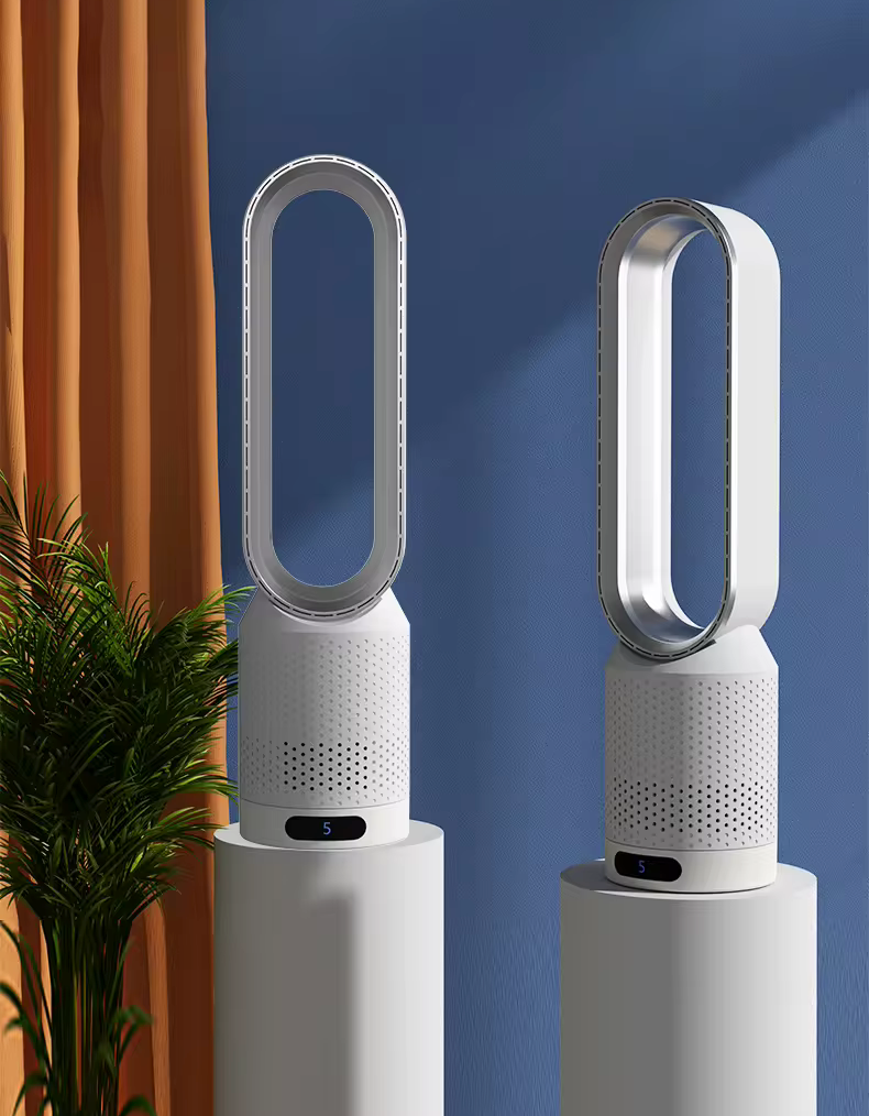 AirPure 3-in-1 Luftkühler mit Luftreiniger, Oszillation & LED-Touch 3