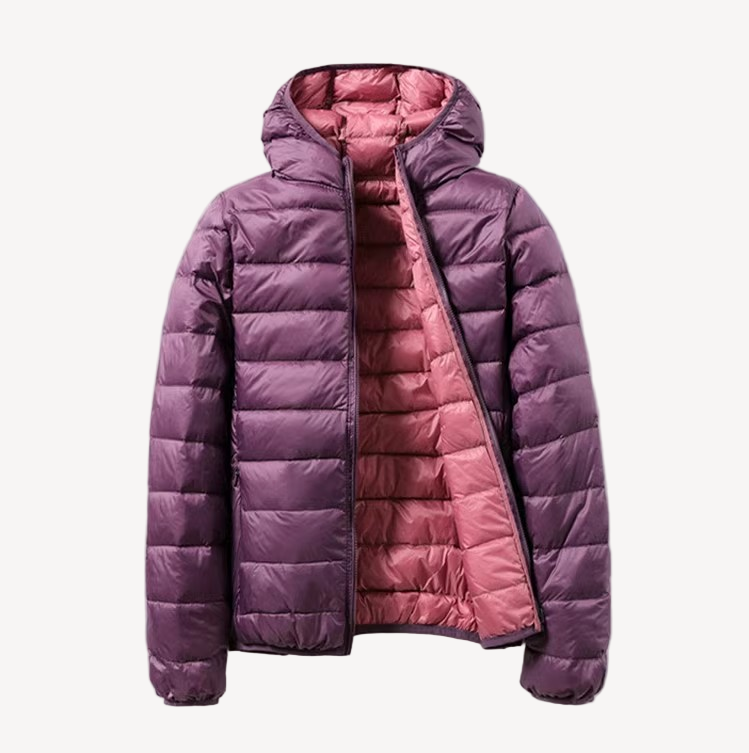 Aira | Damen Übergangs-Steppwinterjacke mit Kapuze 6