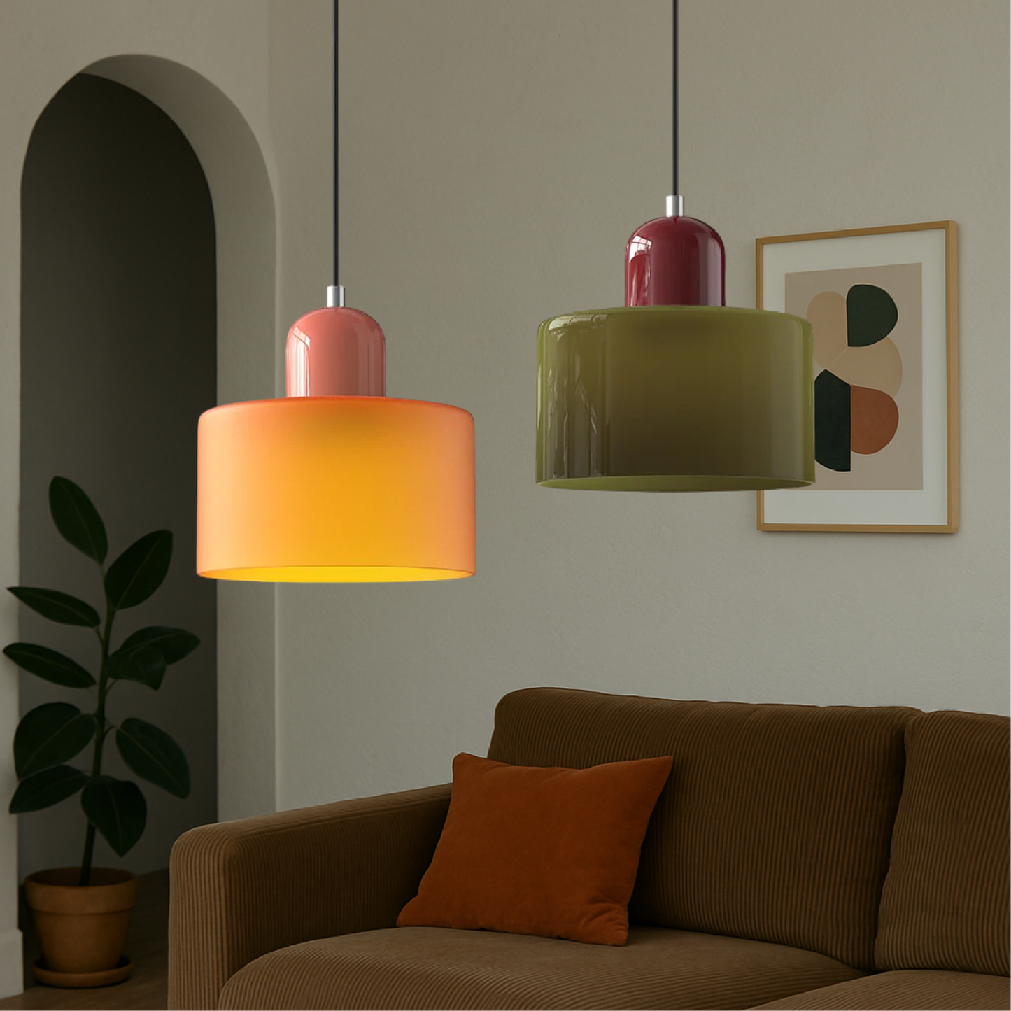 Airivra | Kreative Bauhaus-Pendelleuchte für moderne Innenräume 4