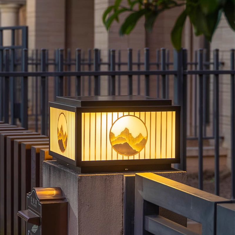 Ambra | Minimalistische Solar-Mastbeleuchtung für den Außenbereich 1