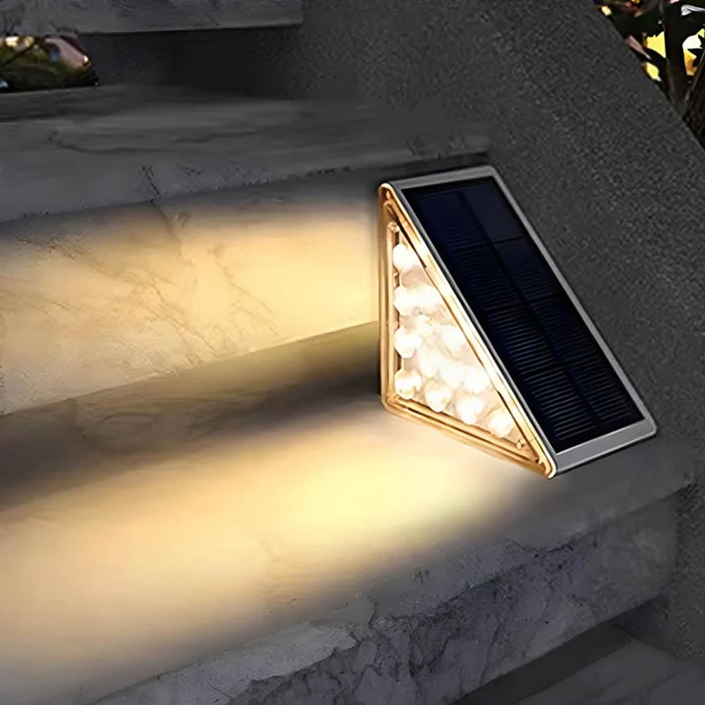 Ambros | Leuchtende Solarlampen für Außentreppen 0