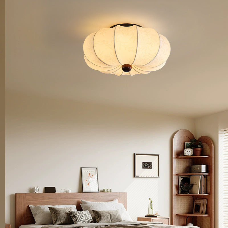 Ambrya | Retro mittelalterliche Seidendeckenlampe 1