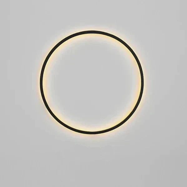 AuraCircle – Minimalistische runde Wandleuchte 6