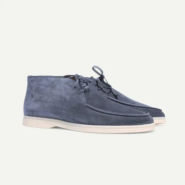 Variant image for Herren Wildlederschuhe Grau Größe 42 Weiches Leder-21