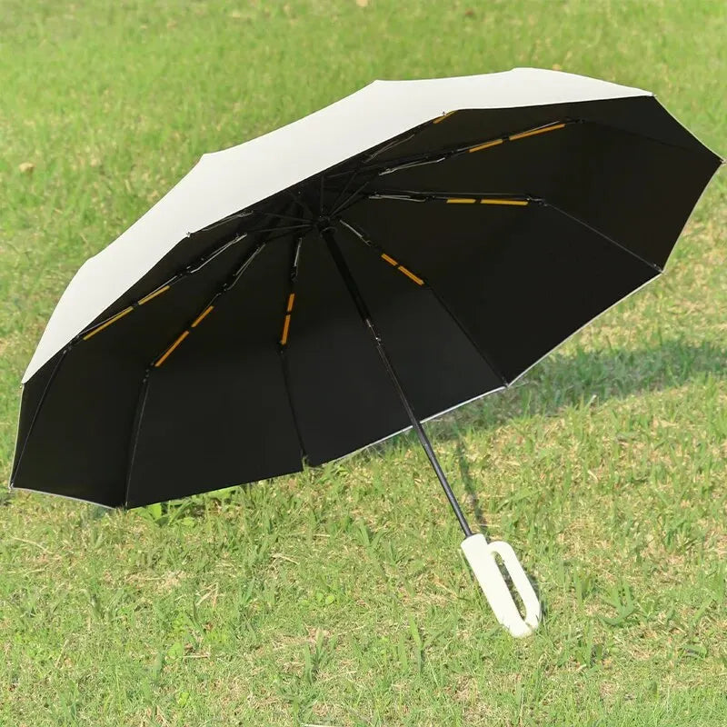 Automatischer Regenschirm mit UV-Schutz und Windresistenz – Leicht und kompakt für unterwegs 2