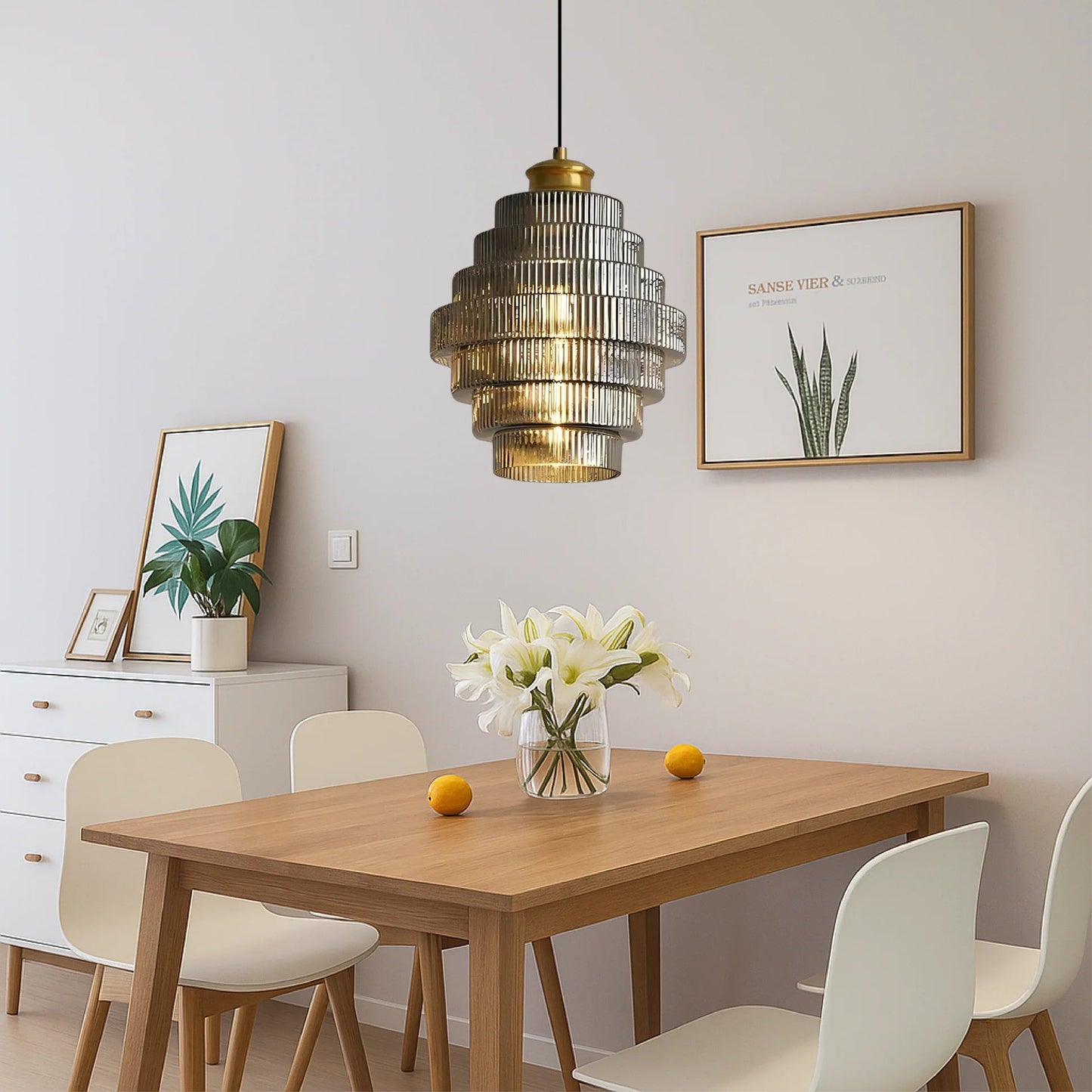 Auvra | Moderne Eleganz der Glas-Pendelleuchte 4