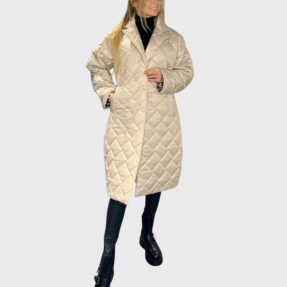 Aya | Wendbare wattierte Winterjacke für Damen 4