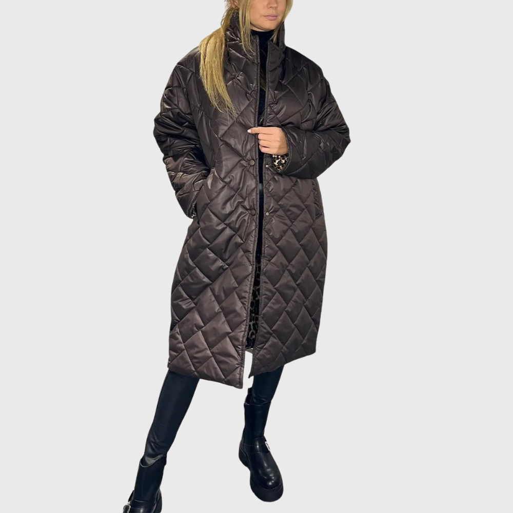 Aya | Wendbare wattierte Winterjacke für Damen 6