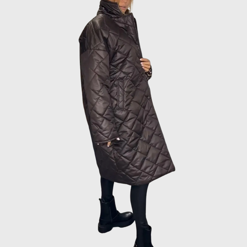 Aya | Wendbare wattierte Winterjacke für Damen 7