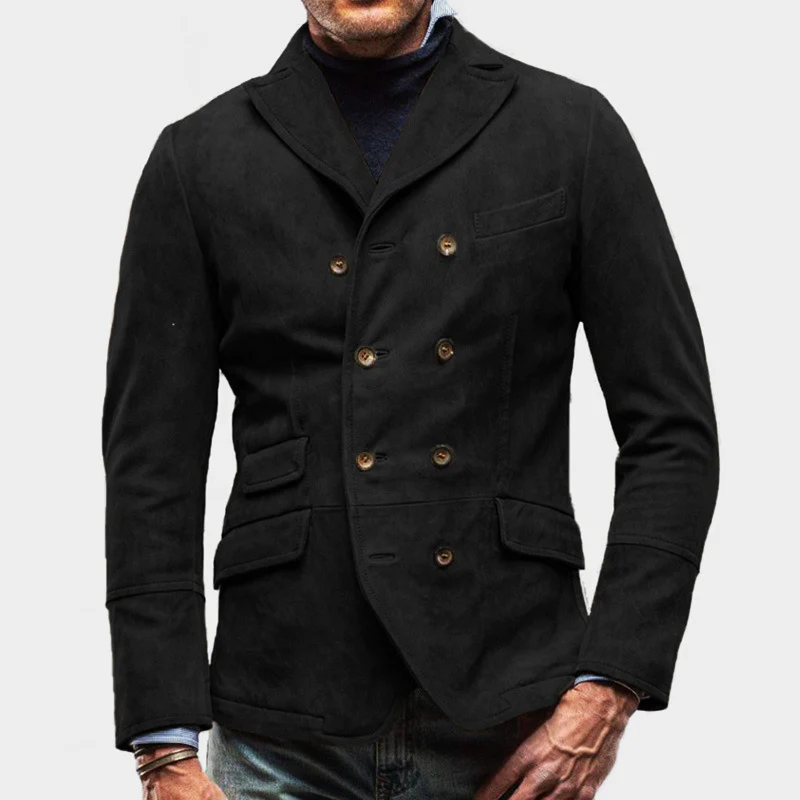 Variant image for Eleganter Herren Blazer Mit Doppelter Knopfleiste – Stilvolles Sakko Für Jeden Anlass-6