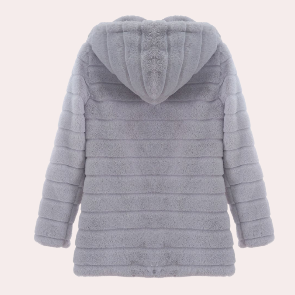Barbie | Elegante Fleece-Winterjacke für Damen 3