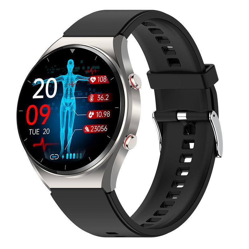 MediTrack | Smart Watch for Blood Sugar, Heart Rate & ECG Monitoring