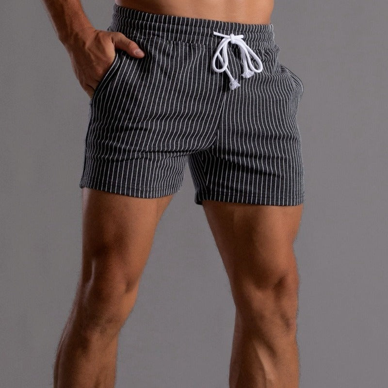 Variant image for Herren Badehose Schwimmshorts Slim Fit Schnelltrocknend Polyester Retro-36