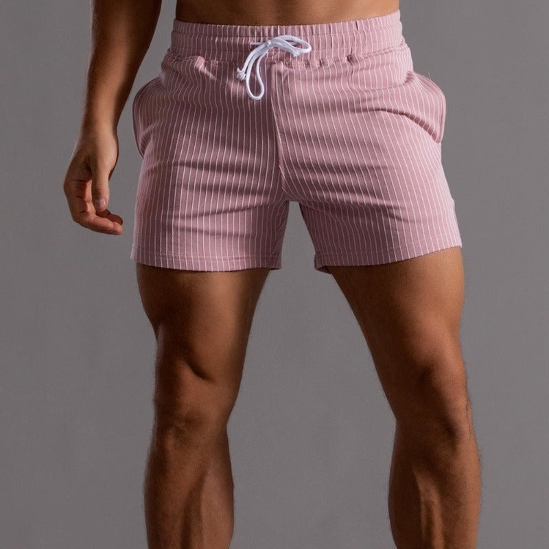 Variant image for Herren Badehose Schwimmshorts Slim Fit Schnelltrocknend Polyester Retro-15