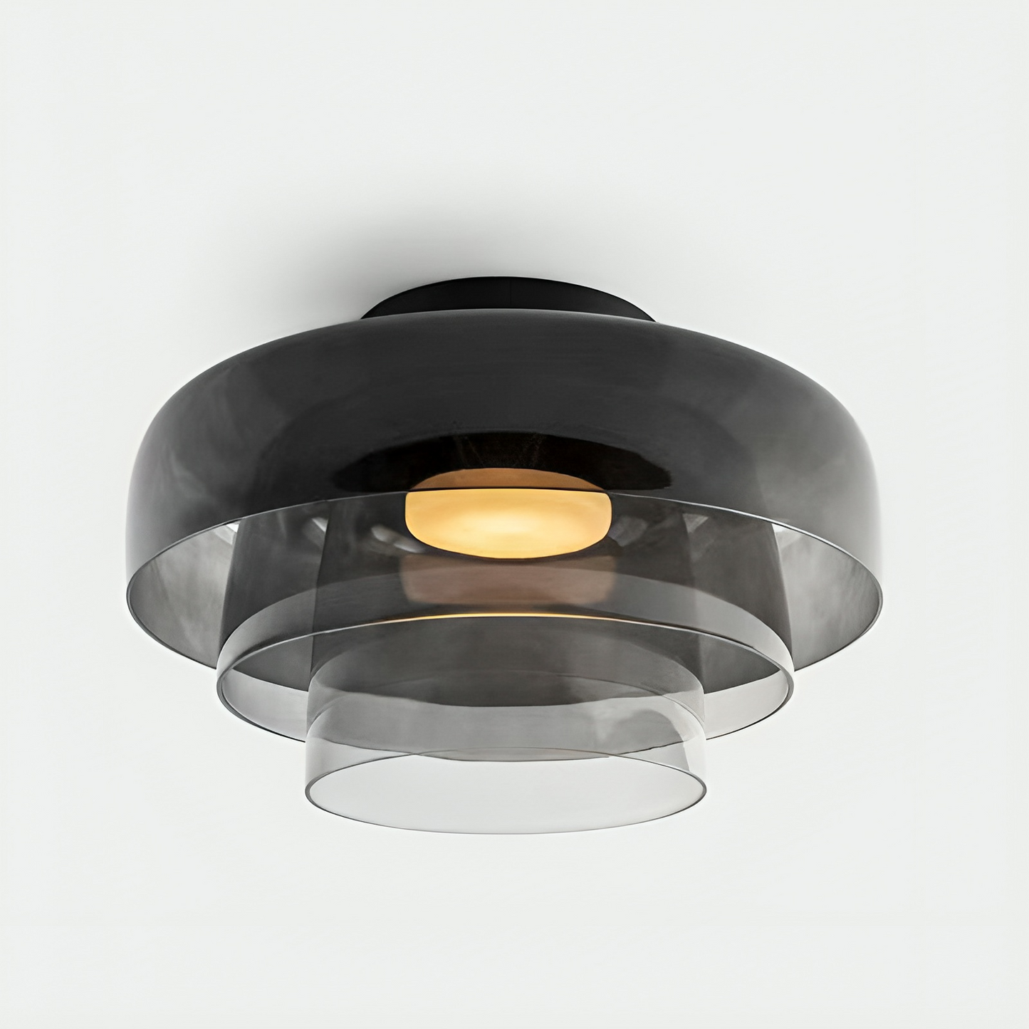 Brilora | Moderne skandinavische Bauhaus-Pendelleuchte mit Glasschichten 11