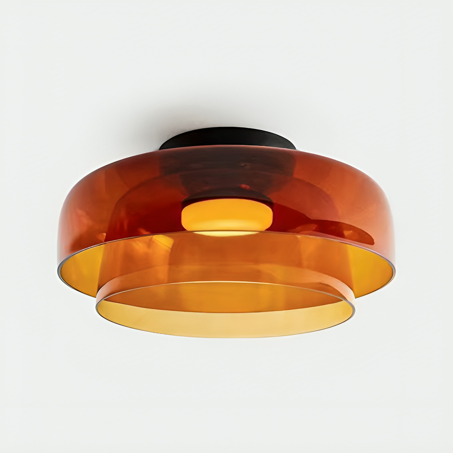 Brilora | Moderne skandinavische Bauhaus-Pendelleuchte mit Glasschichten 12