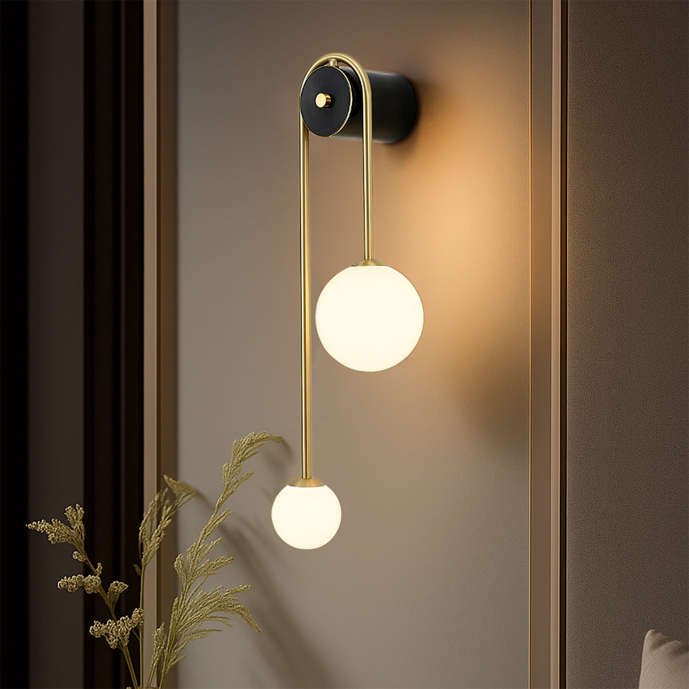 Brivra | Moderne Bogen-Wandleuchte für minimalistische Eleganz 1
