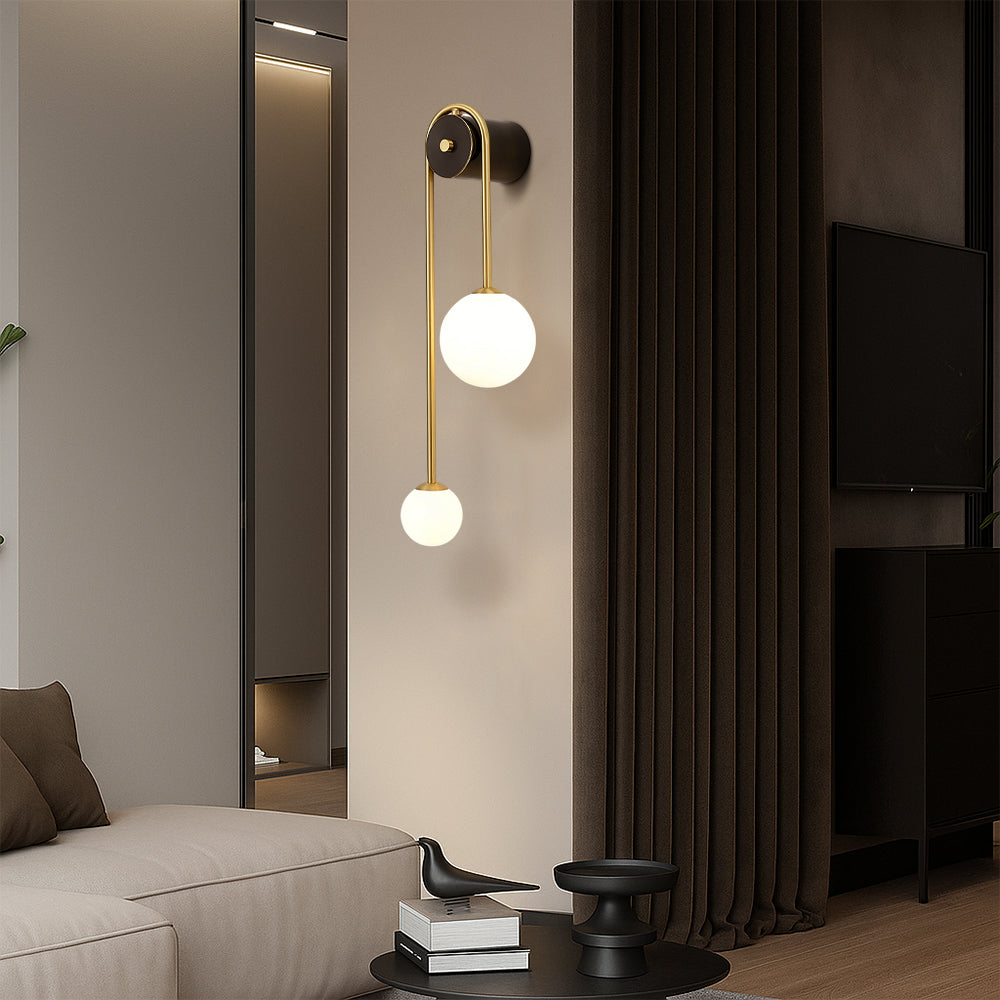 Brivra | Moderne Bogen-Wandleuchte für minimalistische Eleganz 4
