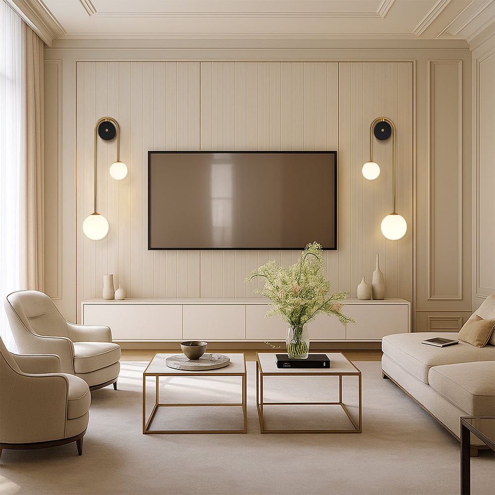 Brivra | Moderne Bogen-Wandleuchte für minimalistische Eleganz 5