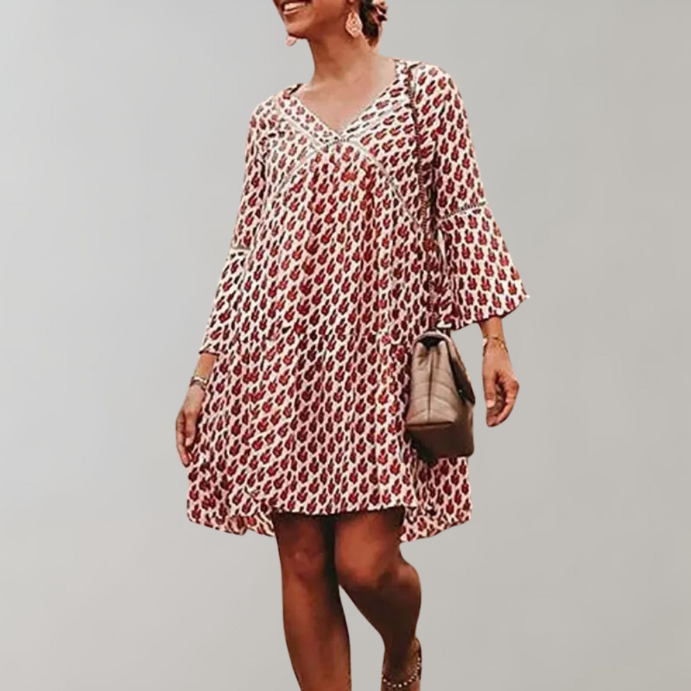 Stylisches Damenkleid Emilie aus Nachhaltigen Materialien für Sommertragekomfort-4