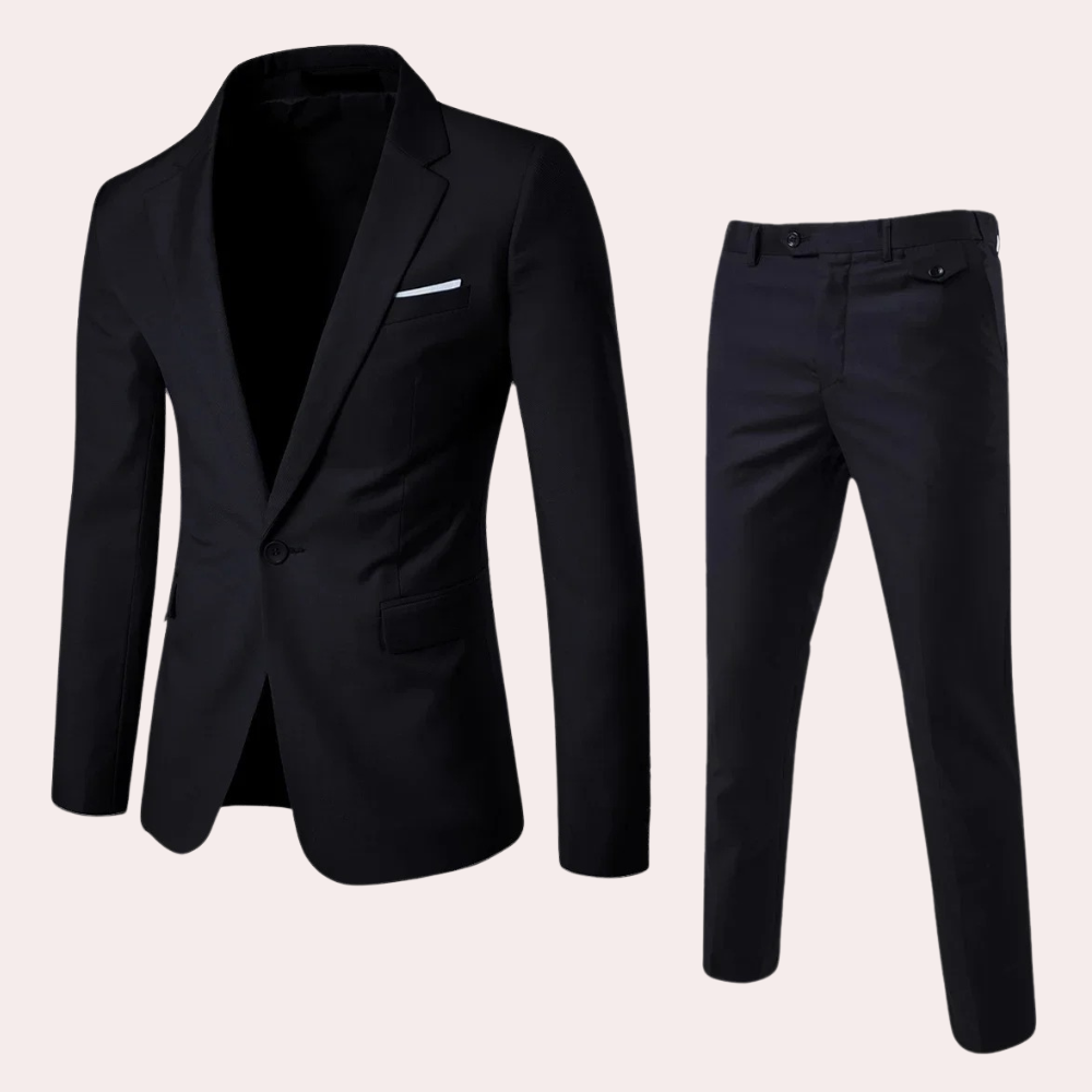 Variant image for Men's Slim Fit Summer Suit - Stylish Wedding Suits for Men & Groomsmen in Multiple Colors-31