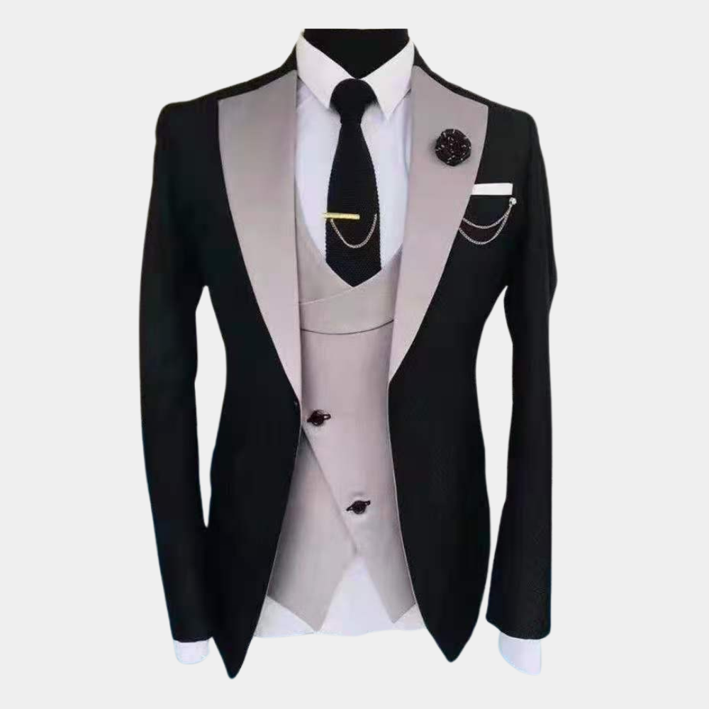 Variant image for Loki 3-Piece Men's Formal Set - Stylish Comfort for All Seasons, Versatile Fit-7