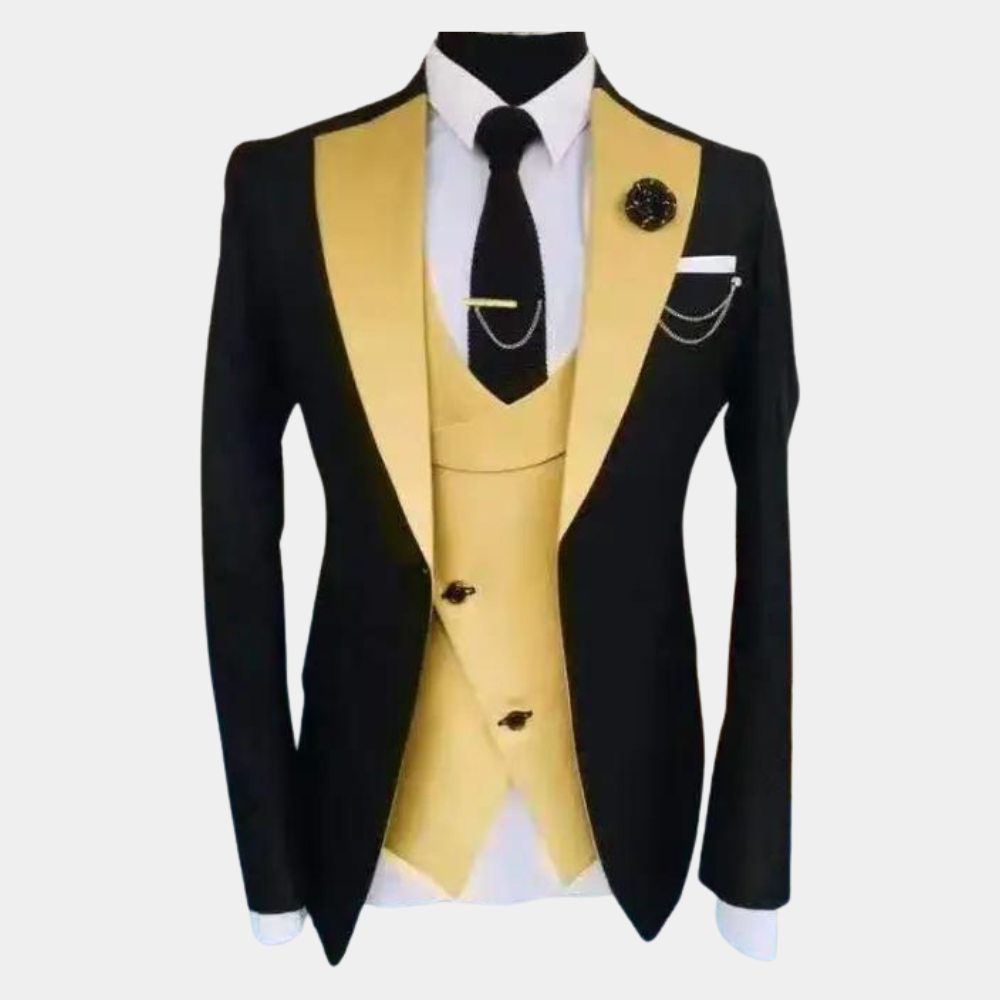 Variant image for Loki 3-Piece Men's Formal Set - Stylish Comfort for All Seasons, Versatile Fit-19