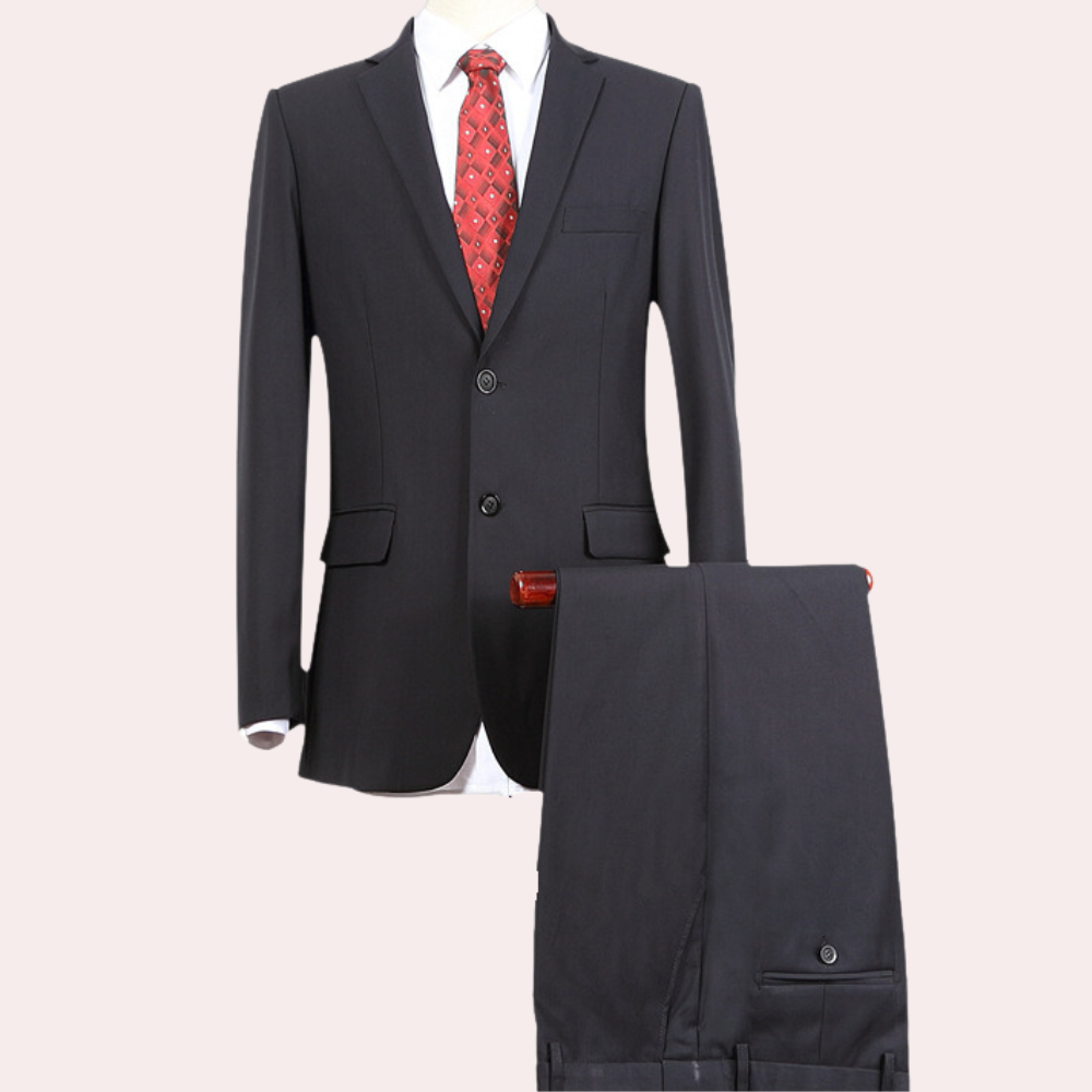Variant image for Claude - Comfortable 2-Part Men's Set for All Seasons, Soft Acetate Fiber-1