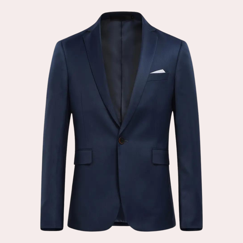 Baptiste Classic 3-Piece Men's Formal Set - Versatile Comfort for All Seasons-2