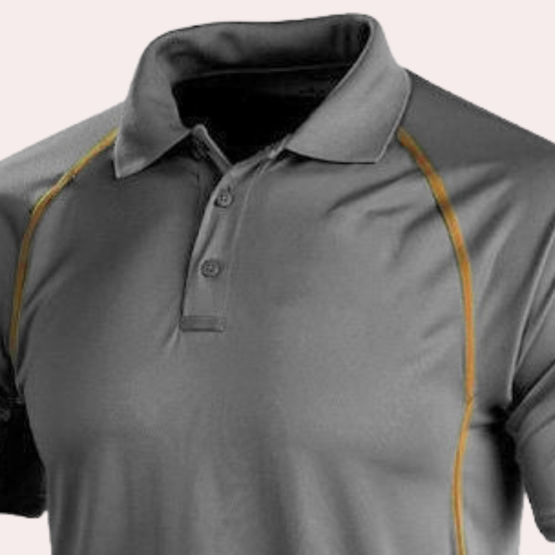 Herren Polo Shirt Taktisch Atmungsaktiv Baumwolle Modern Casual-3