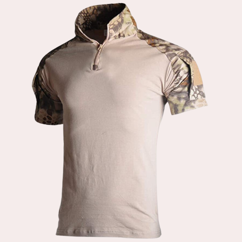 Herren Poloshirt Langarm mit Kapuze Stilvoll Baumwolle-3