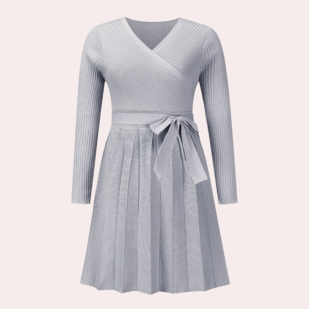 Variant image for Damen Midi Kleid Blau Größe M Polyester - Elegantes Sommerkleid für verschiedene Anlässe-11