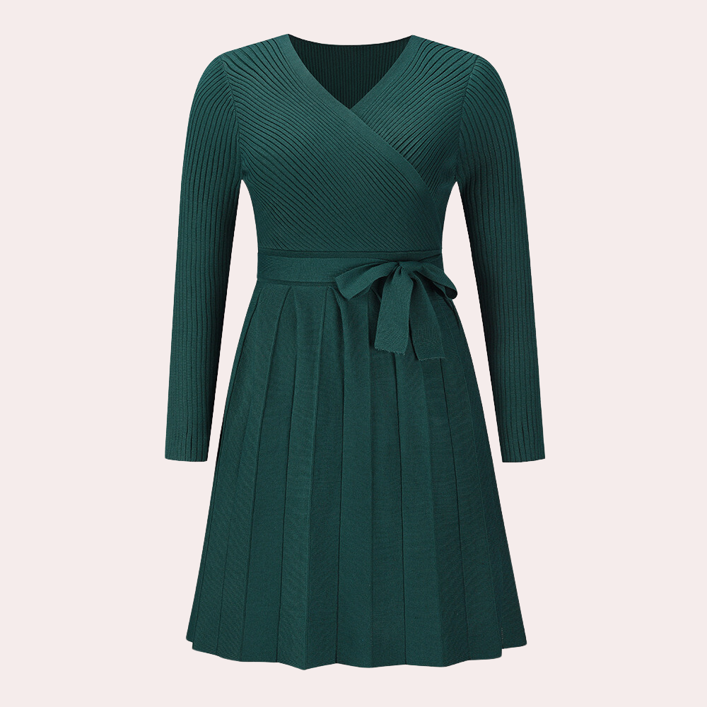 Variant image for Damen Midi Kleid Blau Größe M Polyester - Elegantes Sommerkleid für verschiedene Anlässe-16