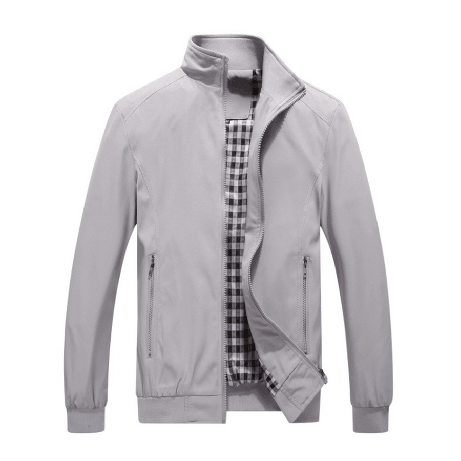 Herrenjacke Leicht Atmungsaktiv Sommerjacke Ideal für Strand und Freizeit-3
