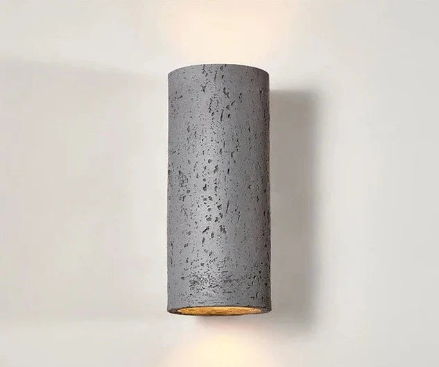 CementGlow – Industrielle Wandleuchte in Zementoptik 3