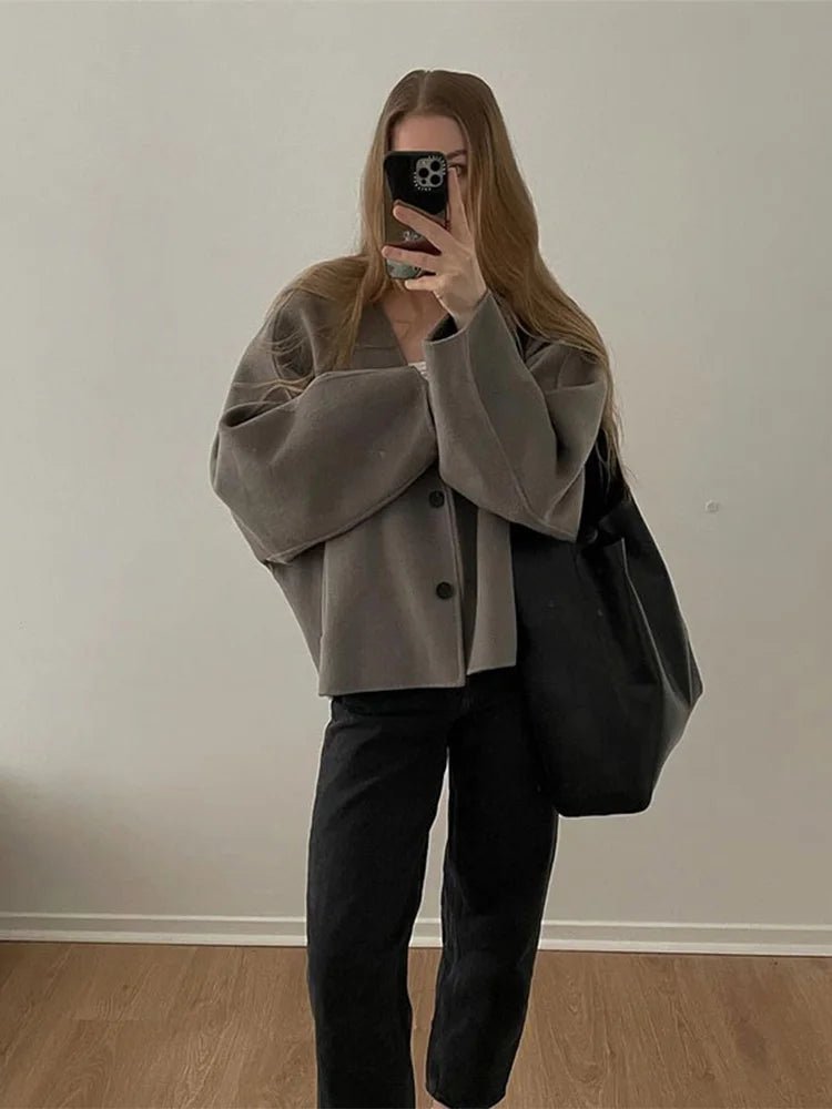 Charee | Übergroßer warmer Wintermantel für Damen 1