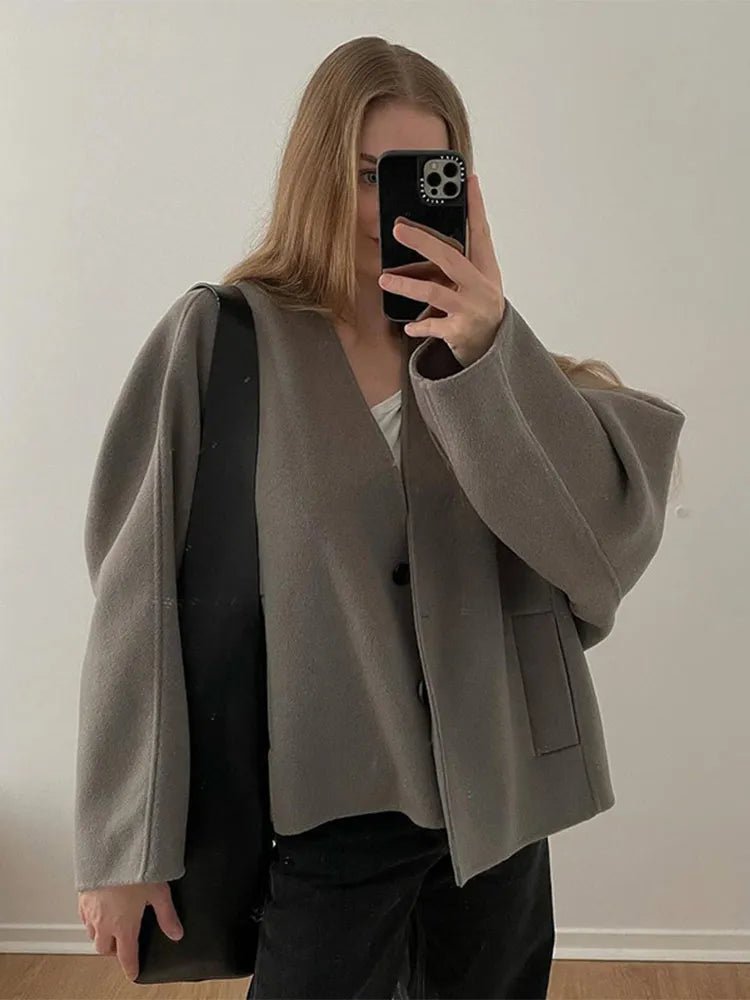 Charee | Übergroßer warmer Wintermantel für Damen 2
